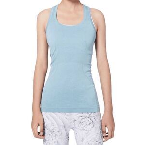LULULEMON ATHLETICA Swiftly Tech Racerback Tank in Cascade Blue Size 10